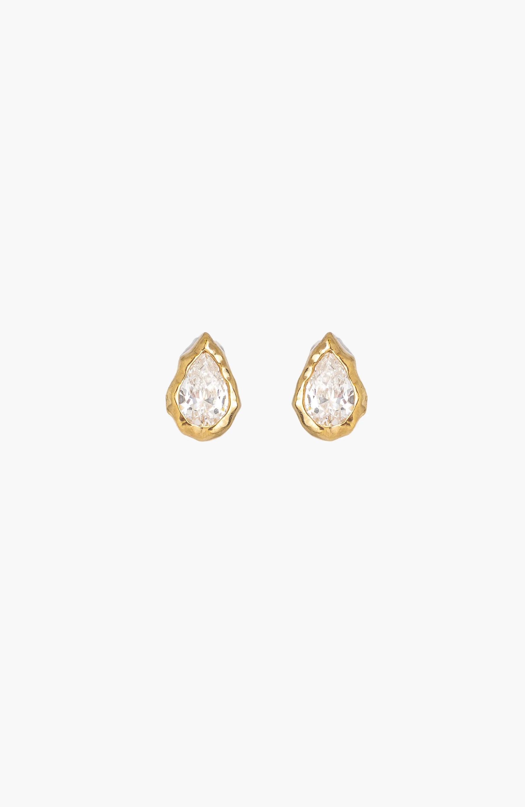 Solace Tear Stud Earrings
