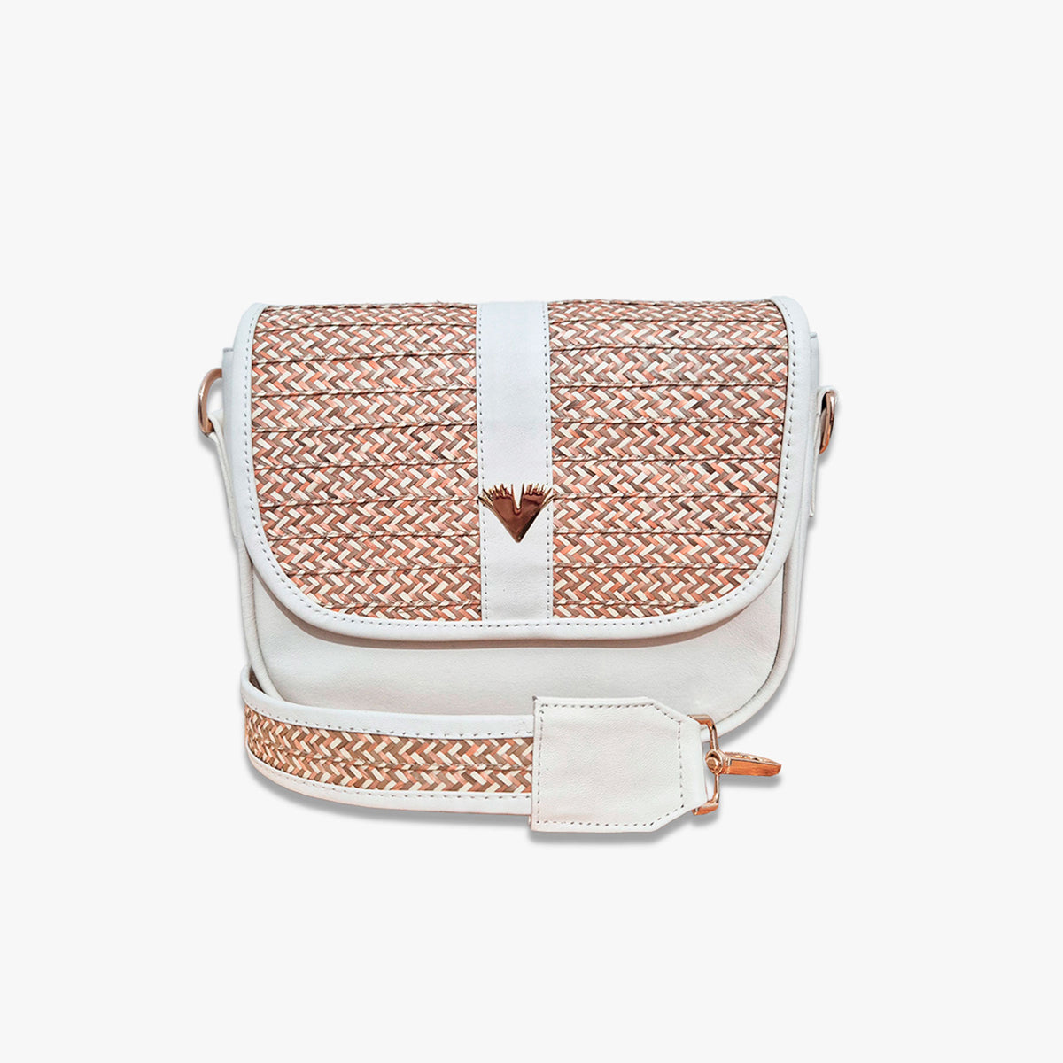 Brown Leather Carriel Bag – Handmade Crossbody & Handbag with Palm Strap Detail, Timeless Leather Purse