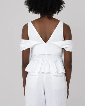 Usha Peplum Top
