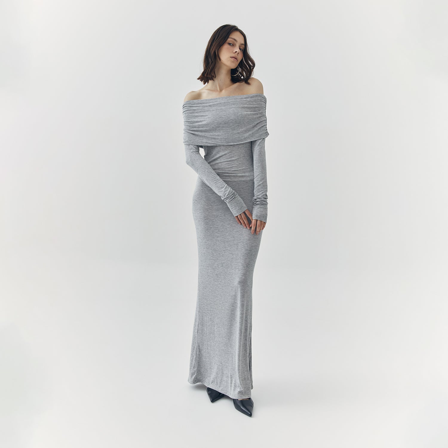 ESME OFF SHOULDER MAXI DRESS