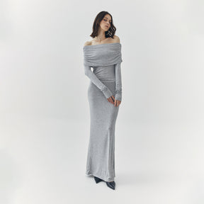 ESME OFF SHOULDER MAXI DRESS