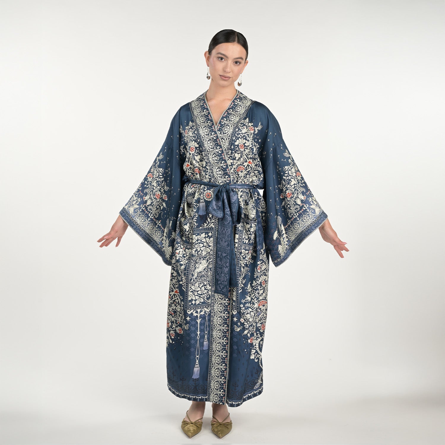 Tree Of Life Silk Robe