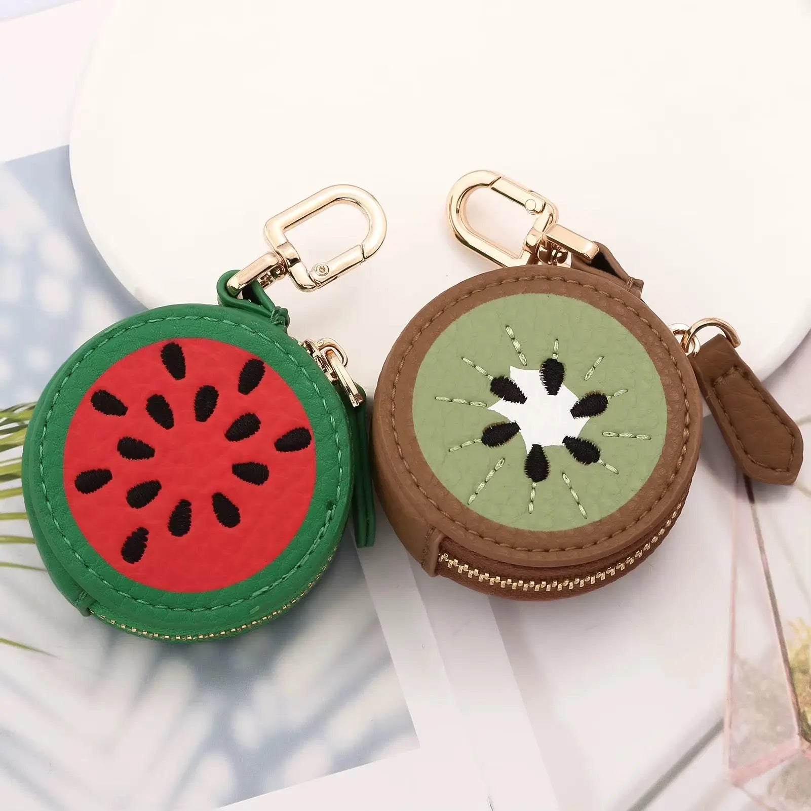 Cute Fruit-Shaped Mini Coin Purse & Bag Charm