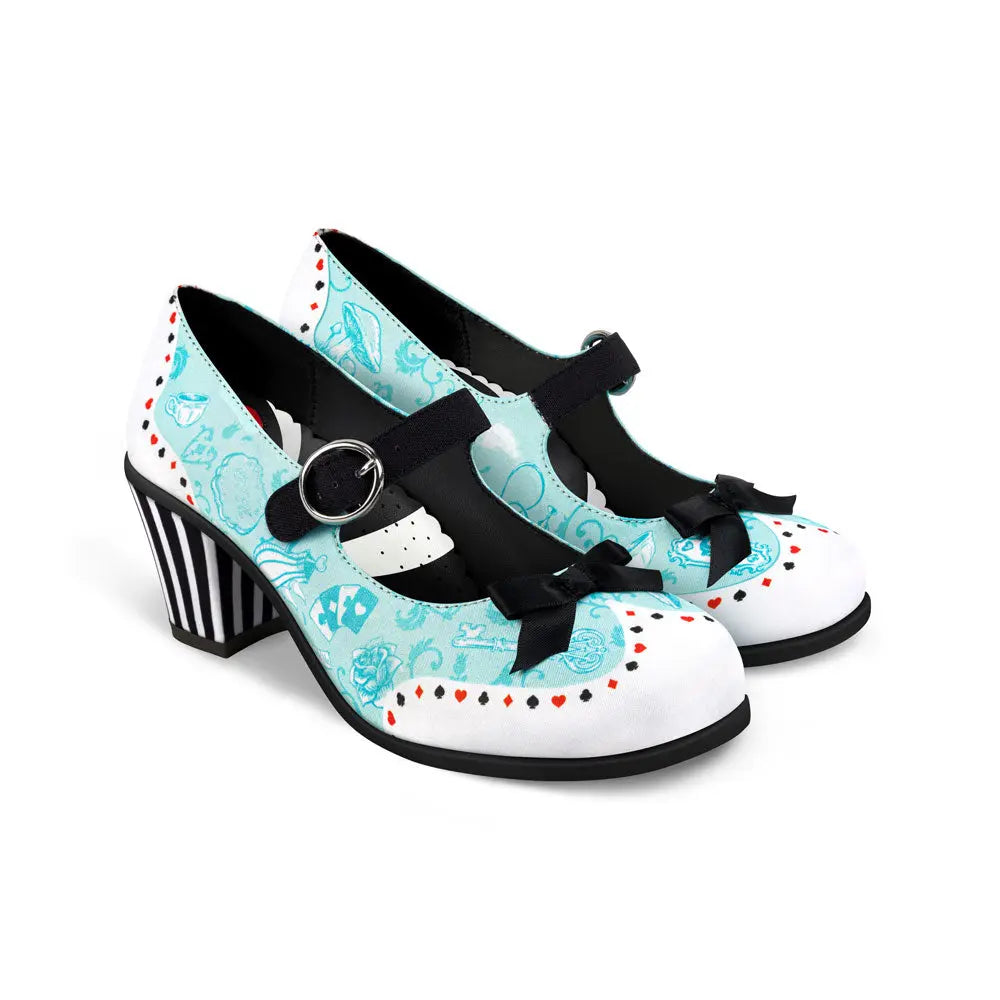 Alice Mid Heel Mary Jane Pumps
