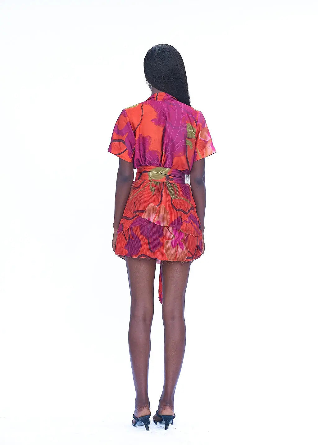 DONNA SHIRT- ORANGE CALA