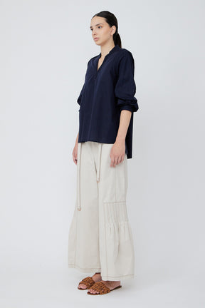 Ximena Blouse | Navy