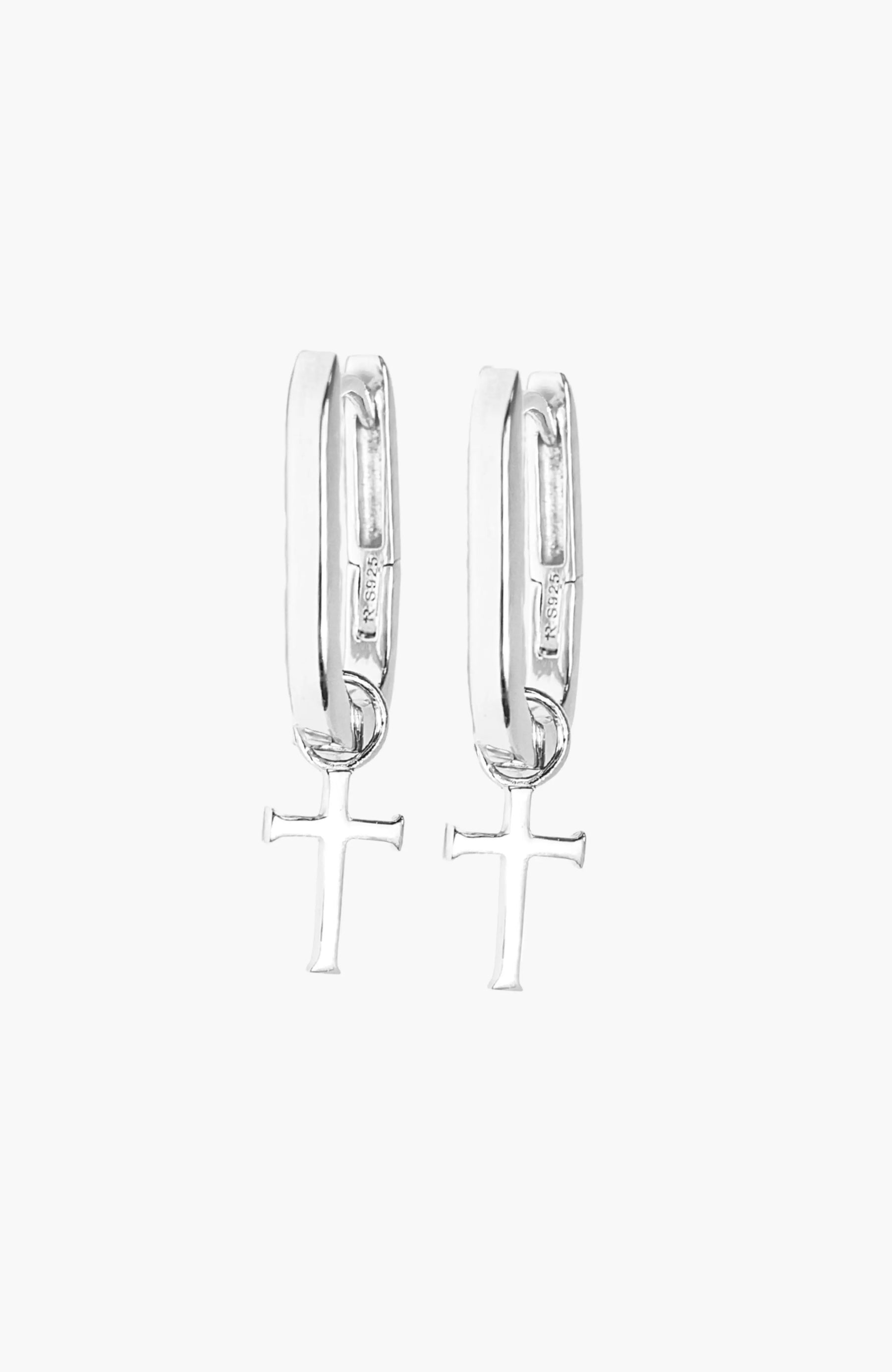 Chain Breaker U Hoop Earrings