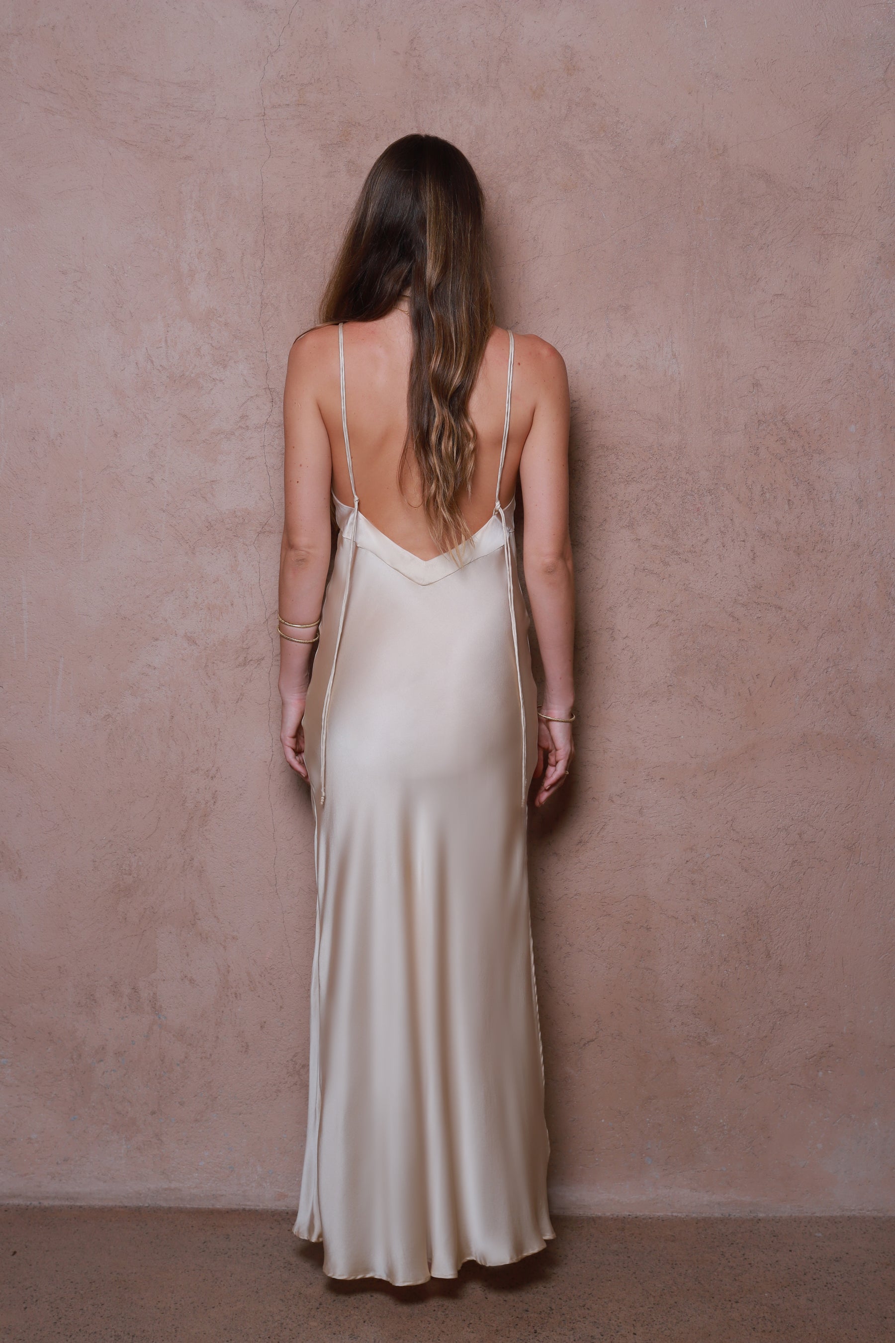 NOVA – Slip Dress - Champagne