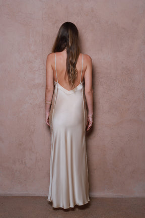 NOVA – Slip Dress - Champagne