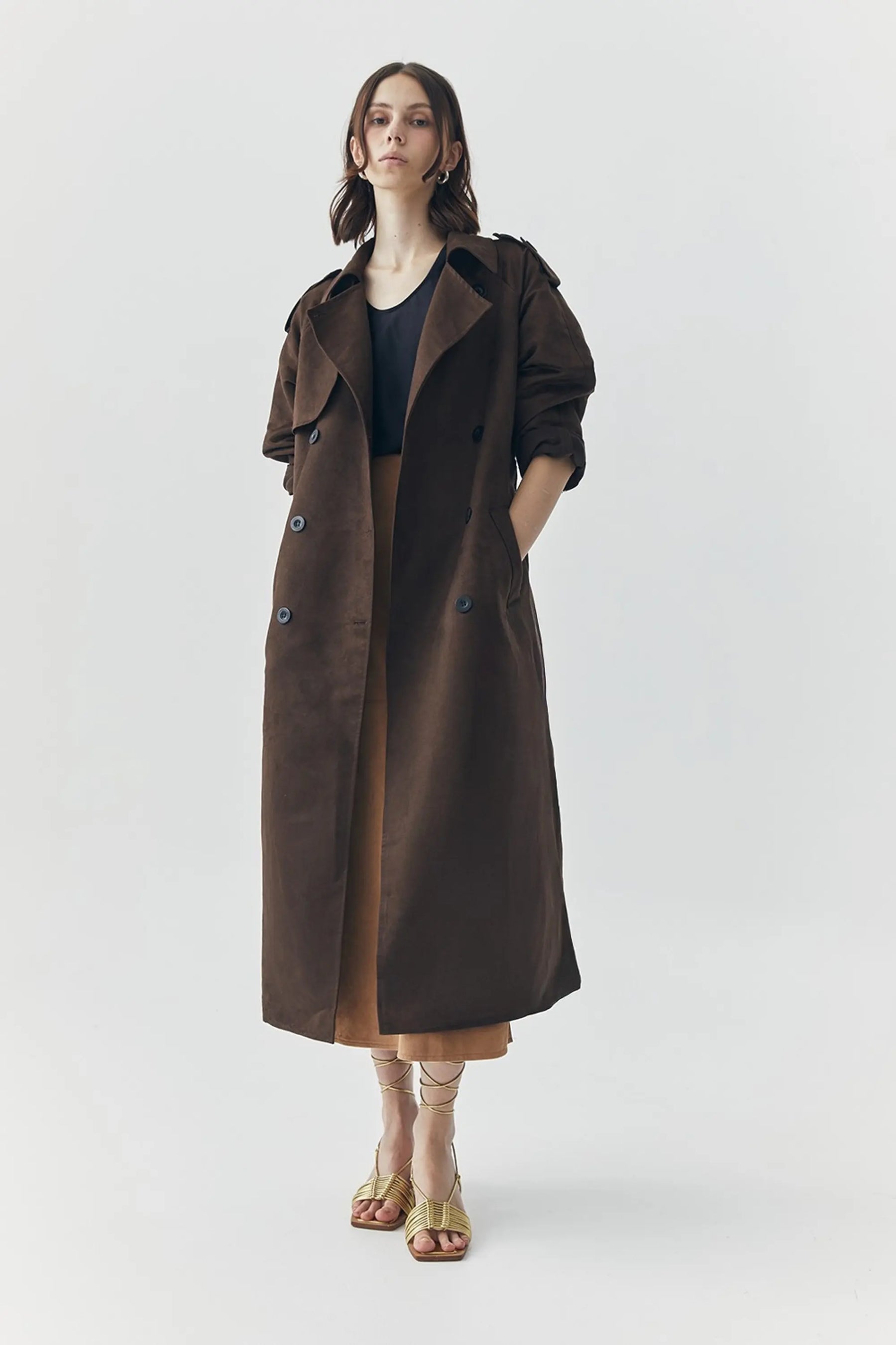 Jett Suede Coat