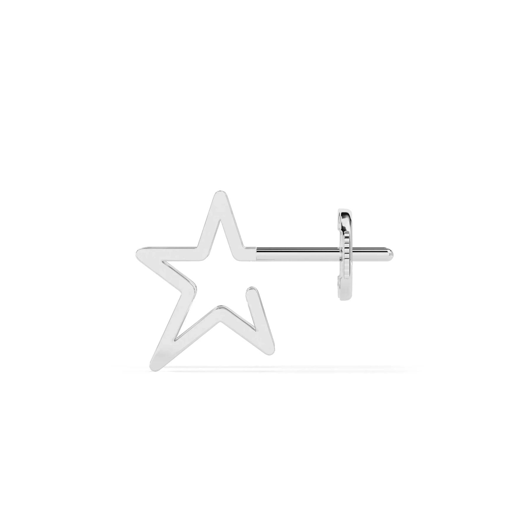 NORTH STAR EARRINGS - Sterling Silver
