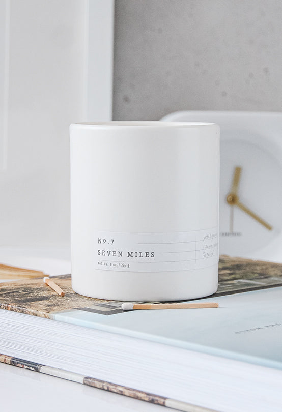 No. 7 Seven Miles Scented Candle