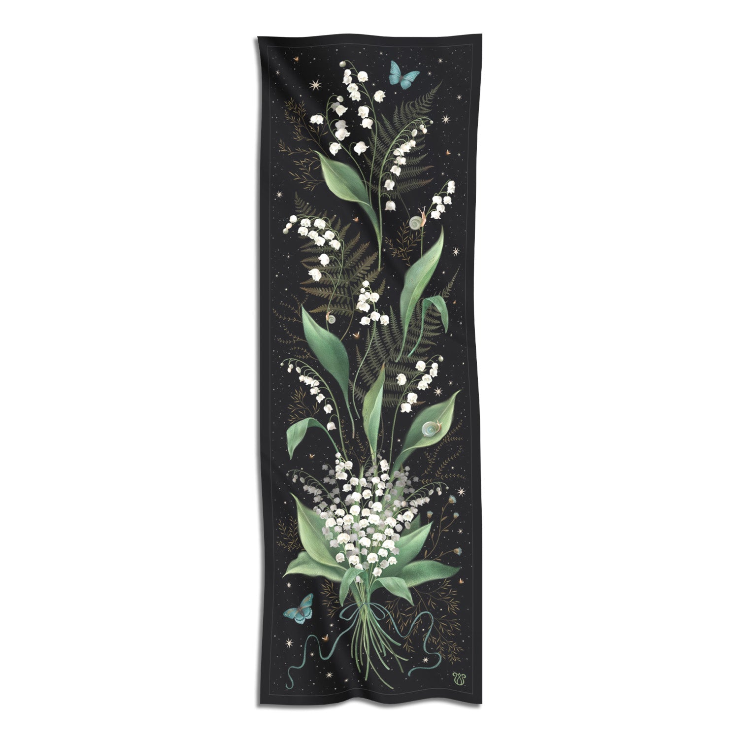 Lily Of The Valley Silk Scarf