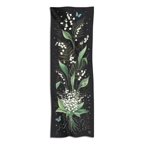 Lily Of The Valley Silk Scarf