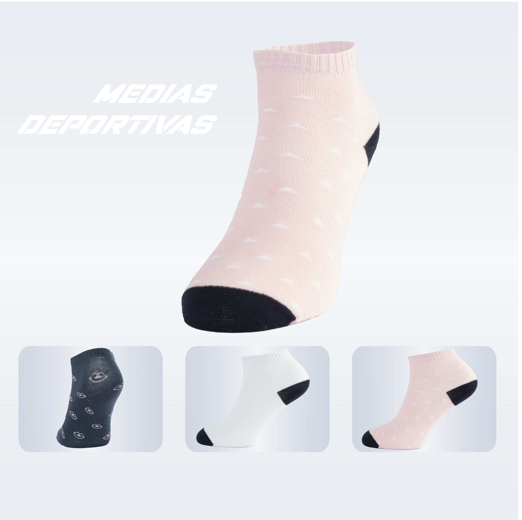PACK DE 3 MEDIAS TOBILLERAS