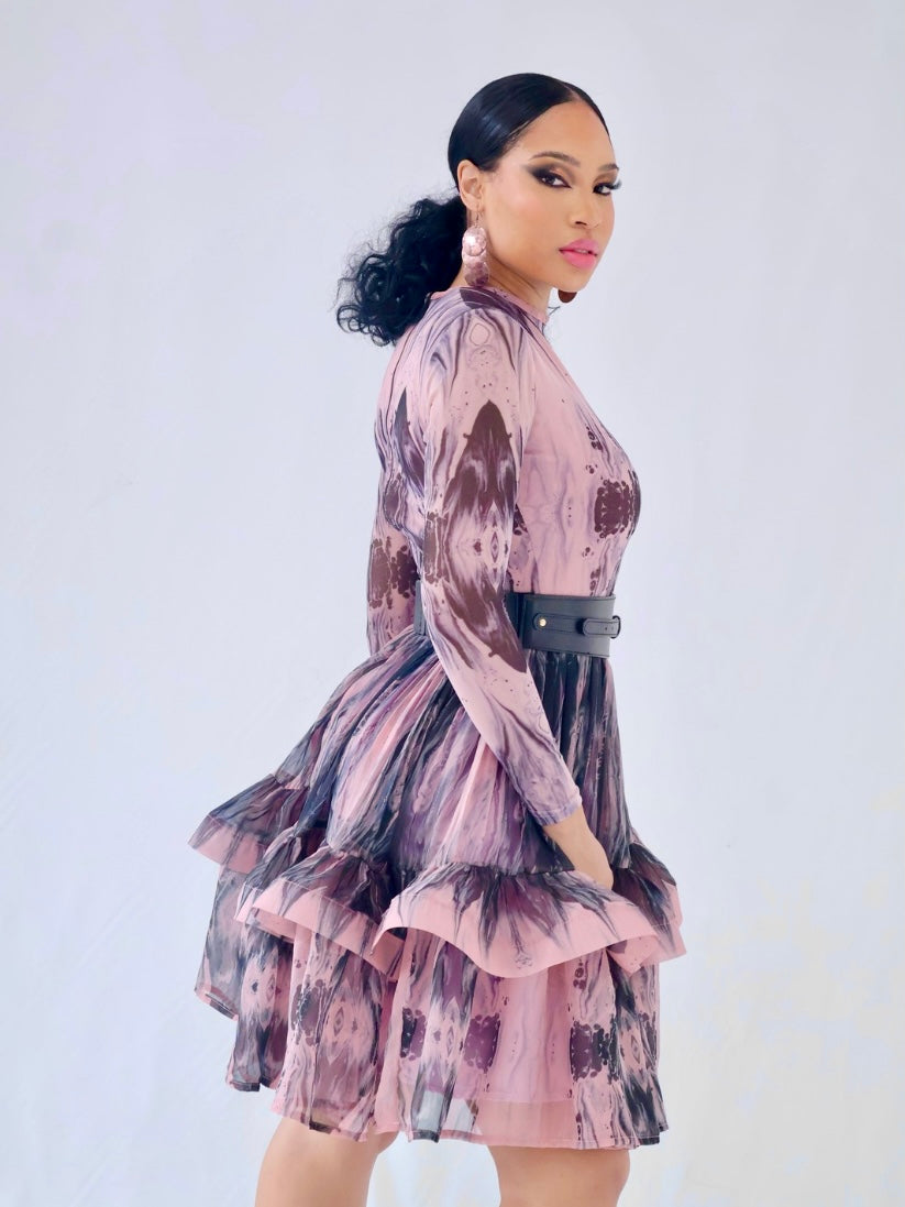 Madi Print Tier Dress