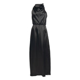 AMELIA RUFFLE NECK DRESS