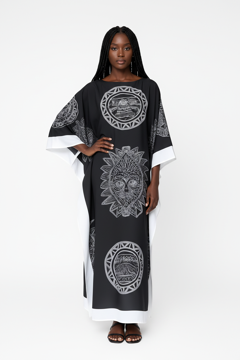 Junkanoo Elegance Kaftan
