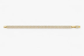 The Double Diamond Tennis Bracelet