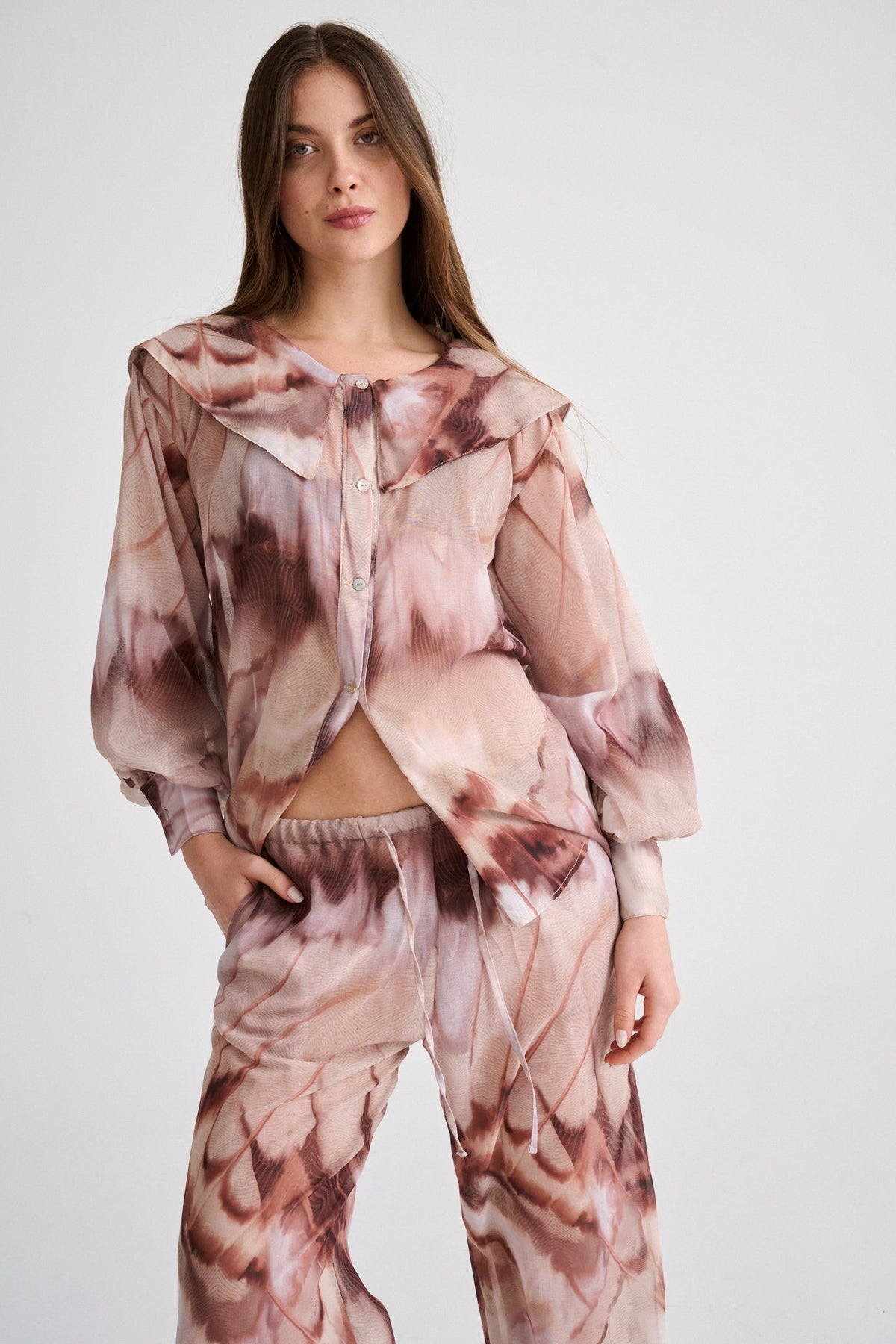 Mimi Top Print Café