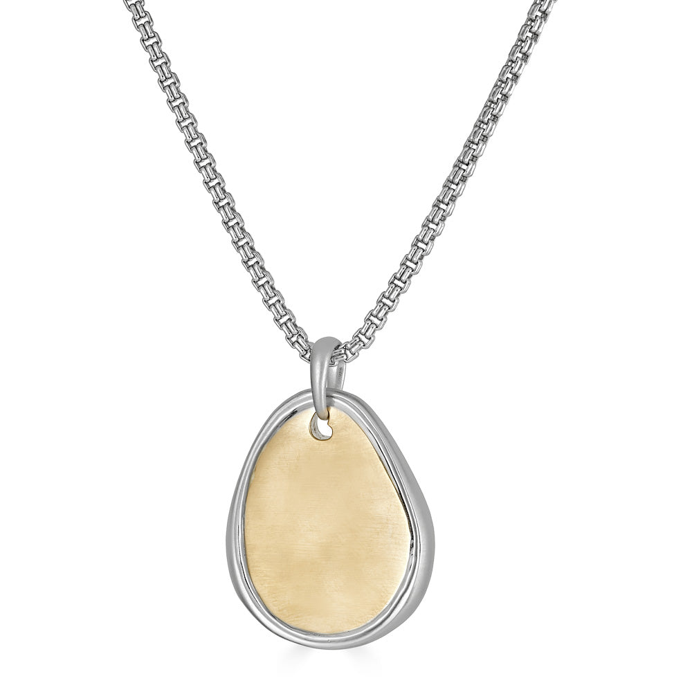 Hiba Pendant in 2 Tone
