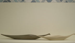 Porcelain Leaf Accent Set (2 Pieces)