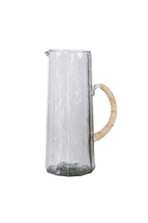 Hammered Water Pitcher, Natural -6.25 X 9.5 Inches