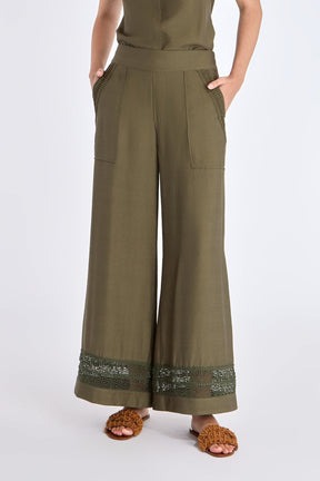 Clark Ease Pant | Olive