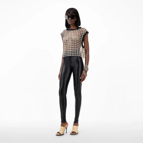 Sequin Cut Out Top