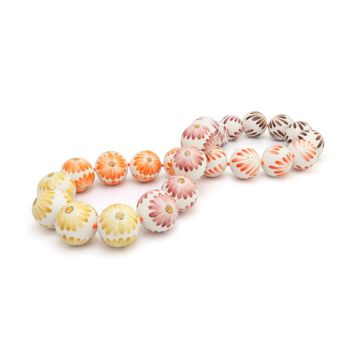 CARMEN Artisan Ceramic Maxi Sphere Necklace