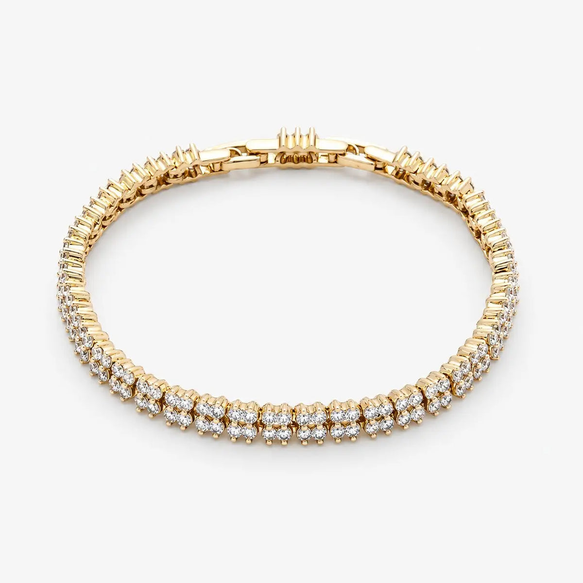 The Double Diamond Tennis Bracelet
