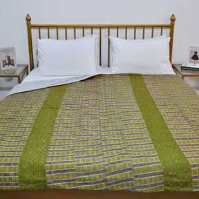 Moni Striped King Damask Aso-oke Blanket