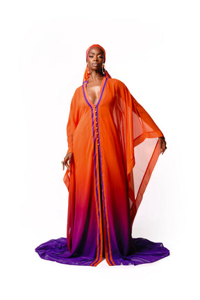 Luna Chiffon Kaftan