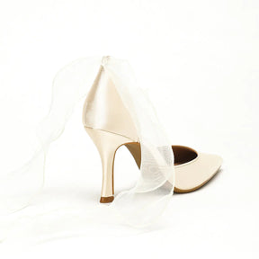 Deena Bridal Bow Heels