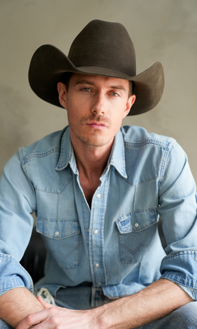 ACT III Cattleman Hat - Chocolate Grey