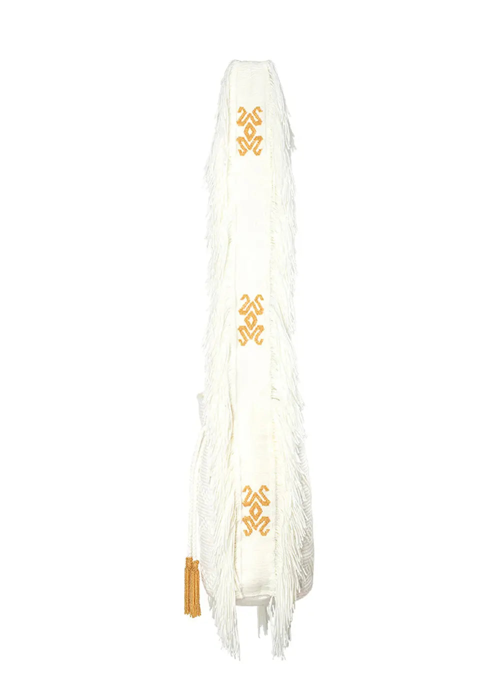 Ancestral Wayuu Kamsa Soul Pearl Gold Mochila