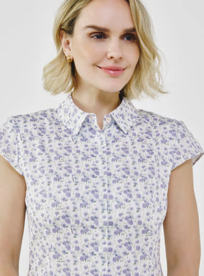 Floral Cotton-Poplin Dress