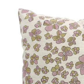 Classic Block Print Linen Blend Cushion Cover - Jhilmil