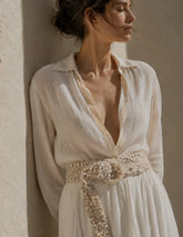 Cabo Handwoven Embellished Belt