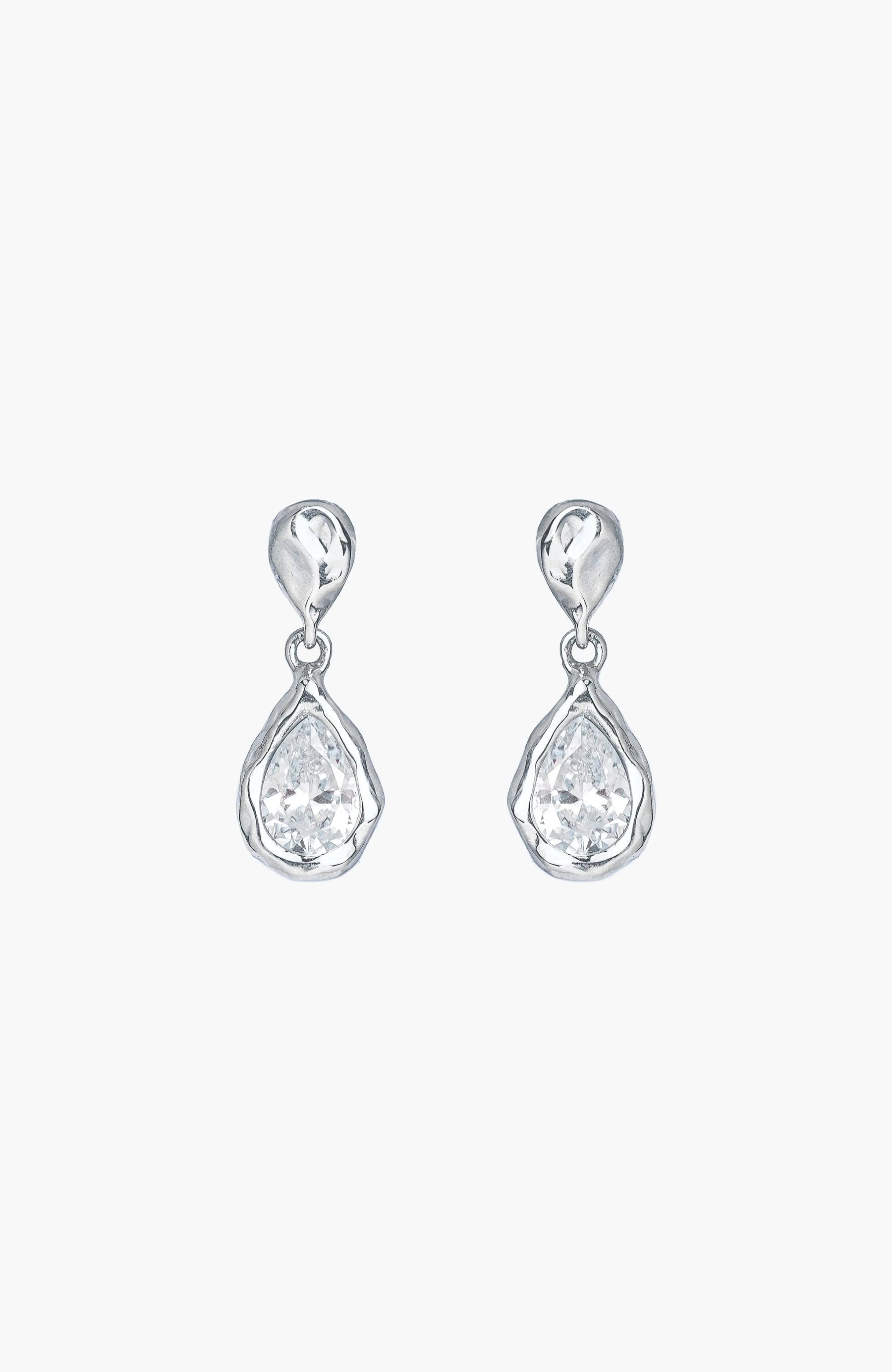 Solace Tear Dangle Earrings