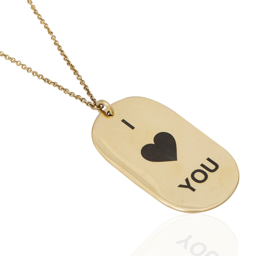 ANITA I LOVE YOU – NECKPIECE