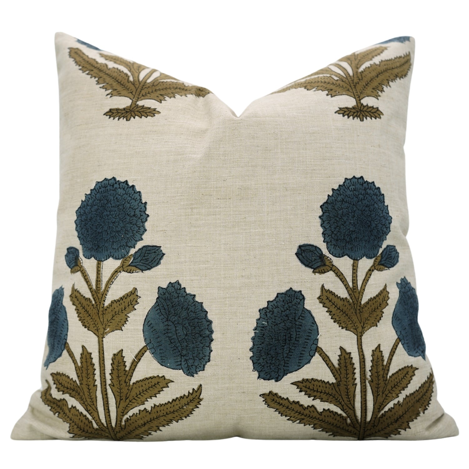 Stylish Handmade Linen Blend Throw Boho Pillow Cover - Badshah