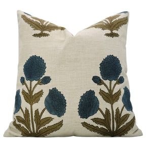 Stylish Handmade Linen Blend Throw Boho Pillow Cover - Badshah