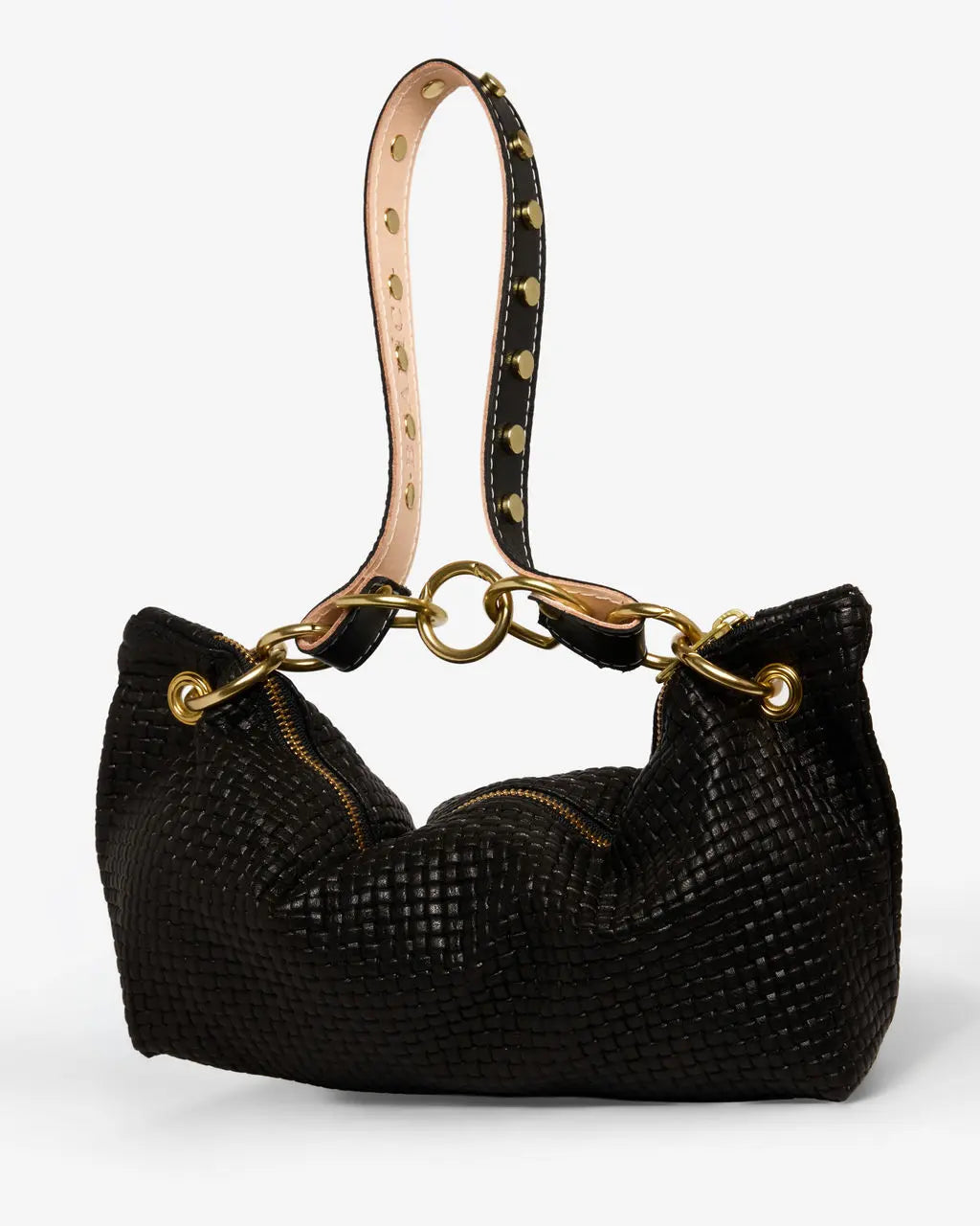 Leather Embossed Shoulder Bag
