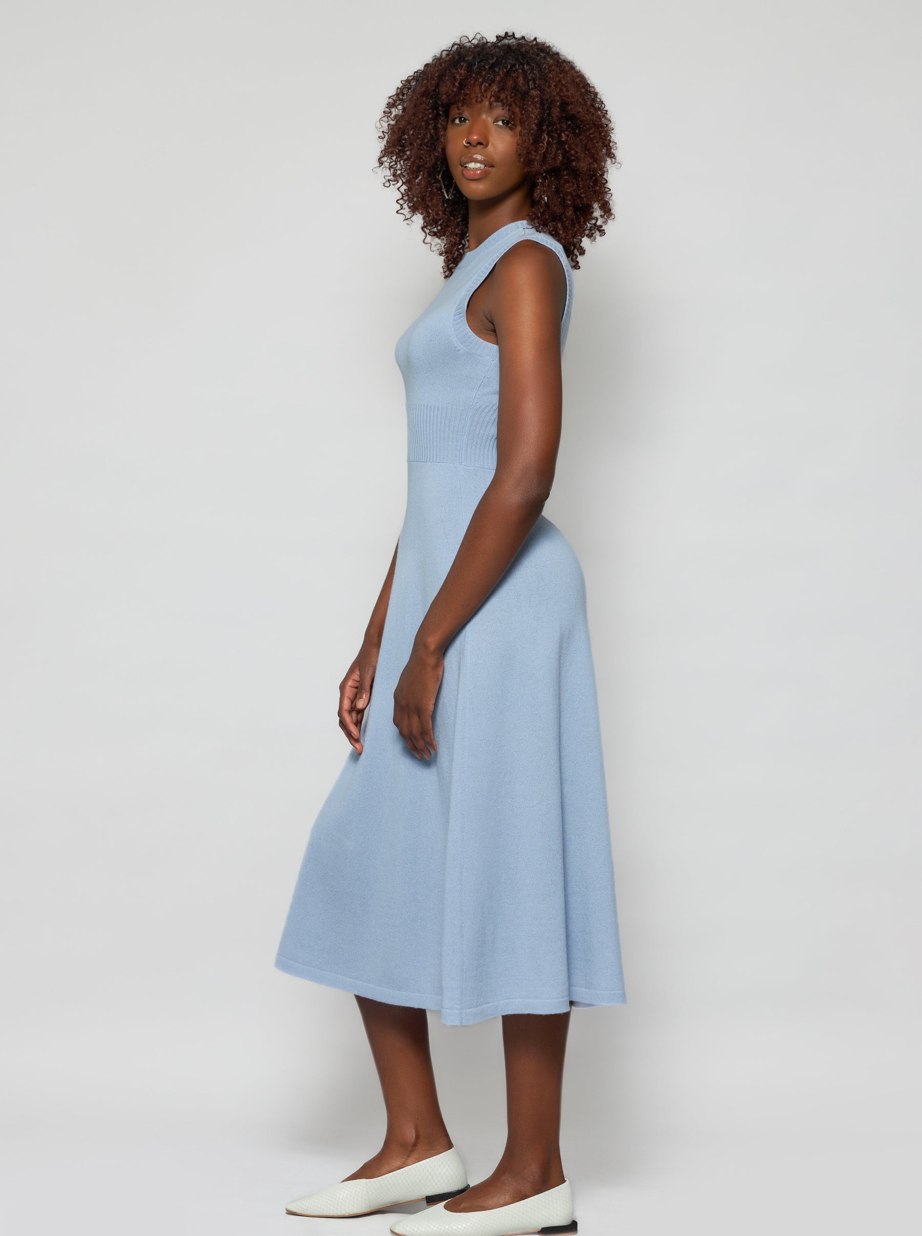 Calypso Cashmere Midi Dress