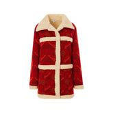 Maputo  Shearling Printed Coat