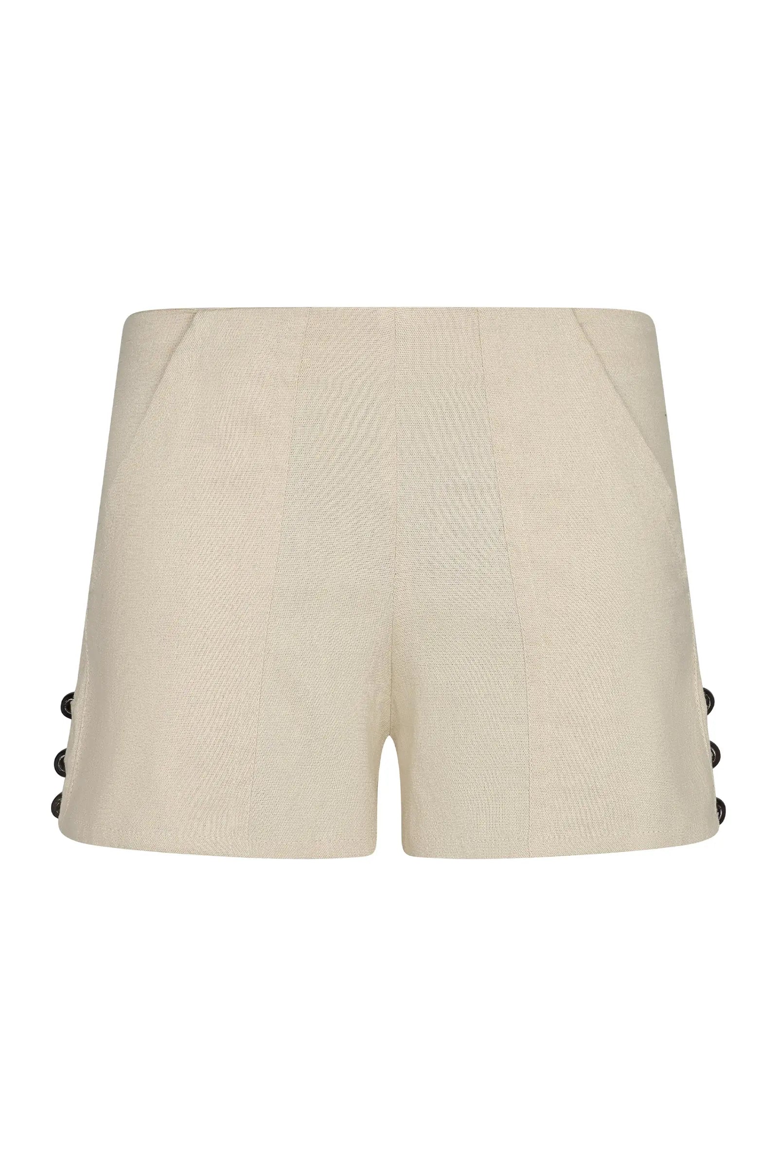 Tropical Short  Beige