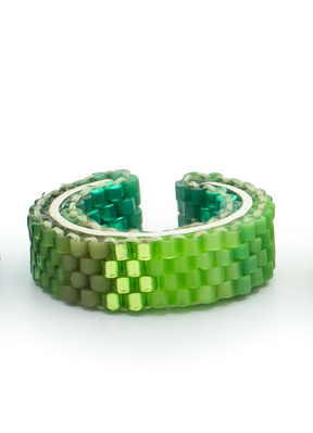 COLOR GEOMÉTRICO Miyuki Earcuffs