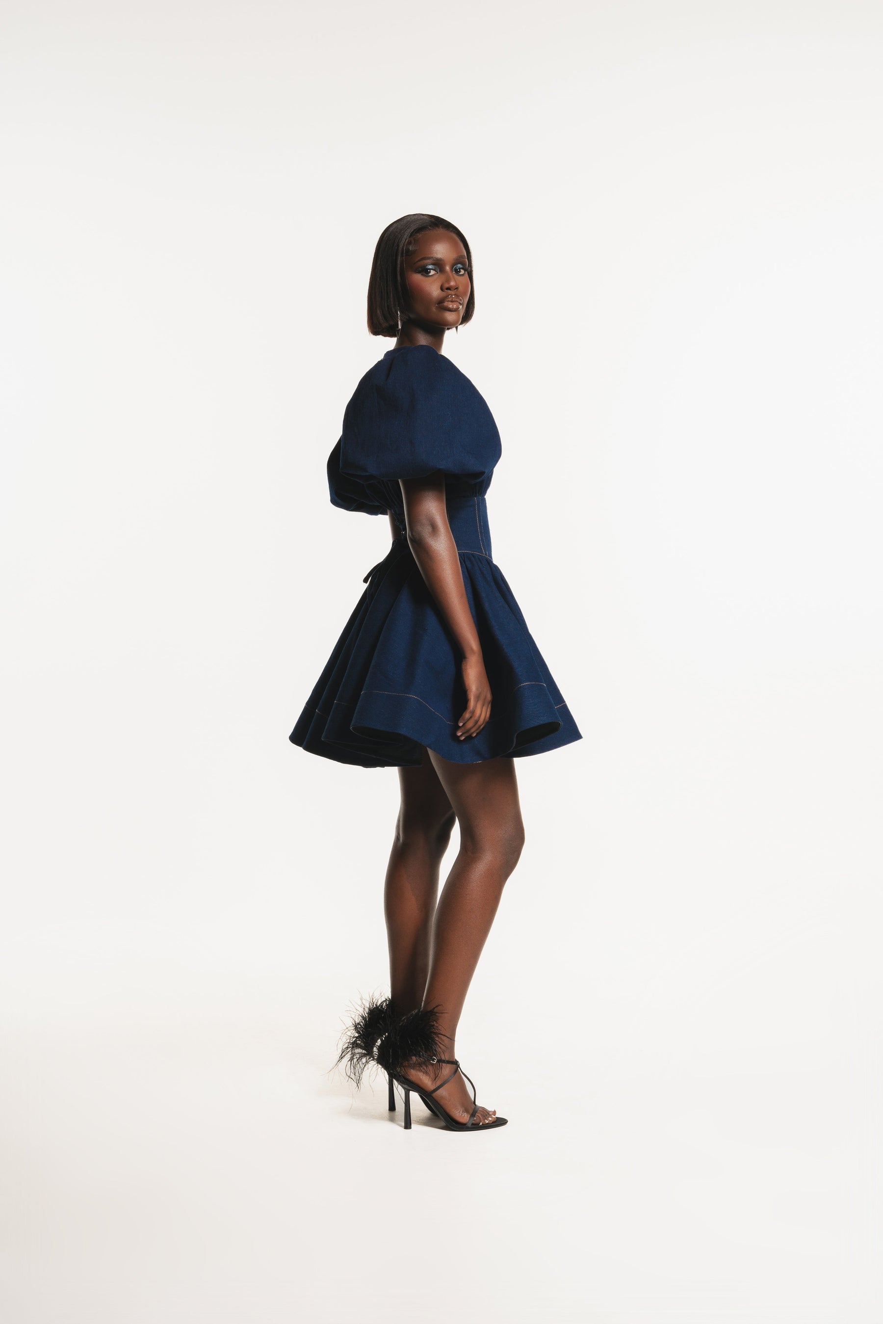 Denim DELILAH Mini Dress