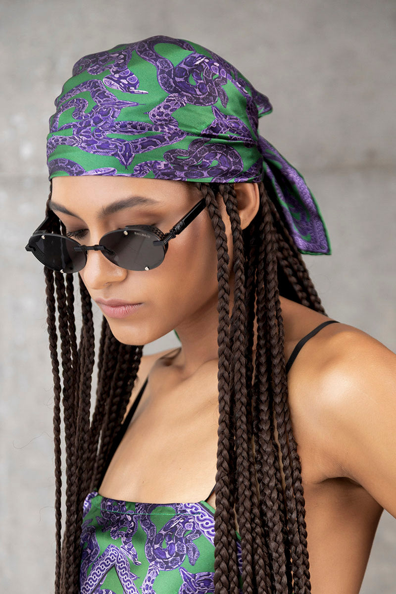 Silk Snake Scarf small